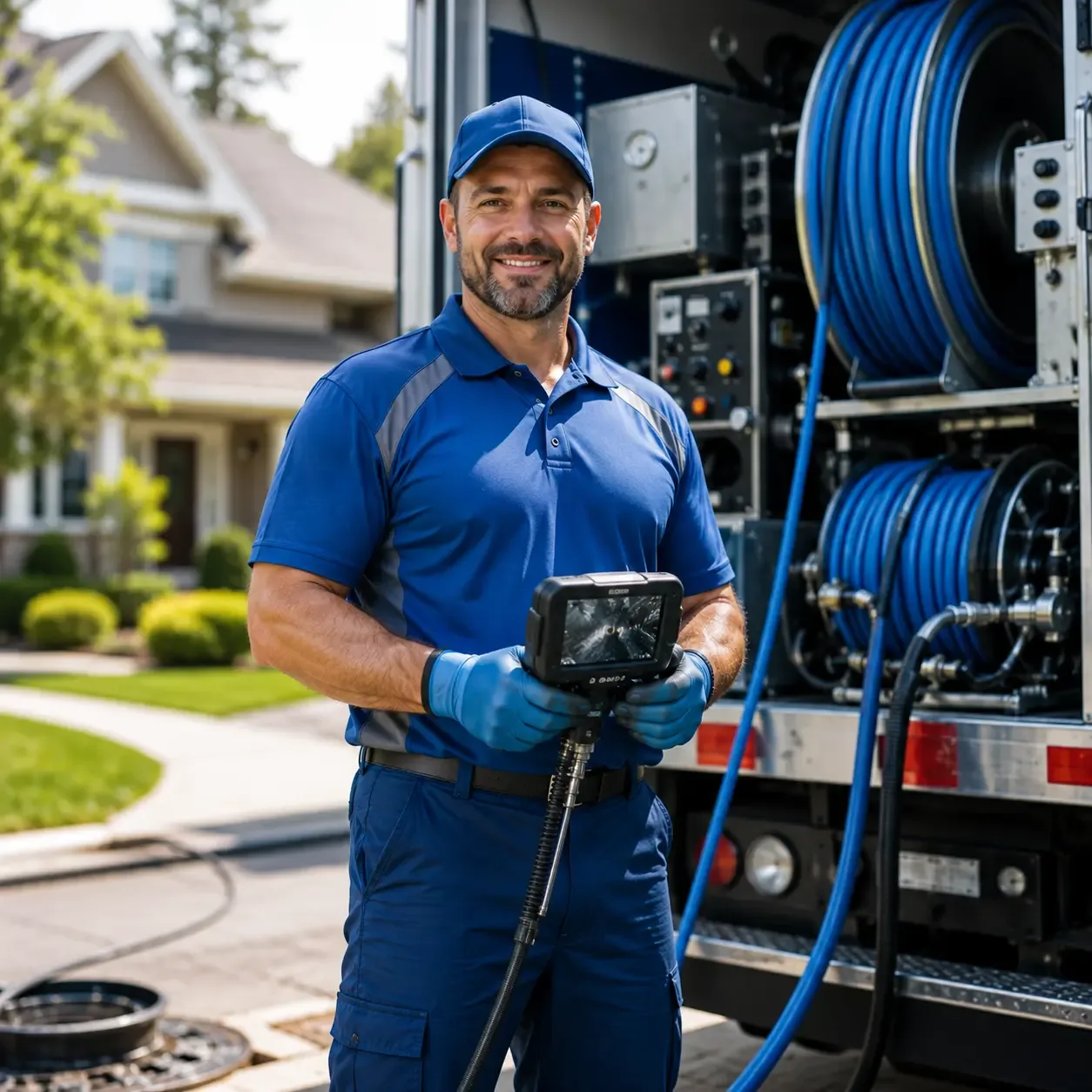 Local outdoor drain cleaning specialists in Evant, TX